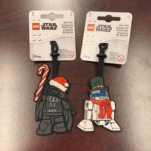 Lego Star Wars Christmas luggage tags